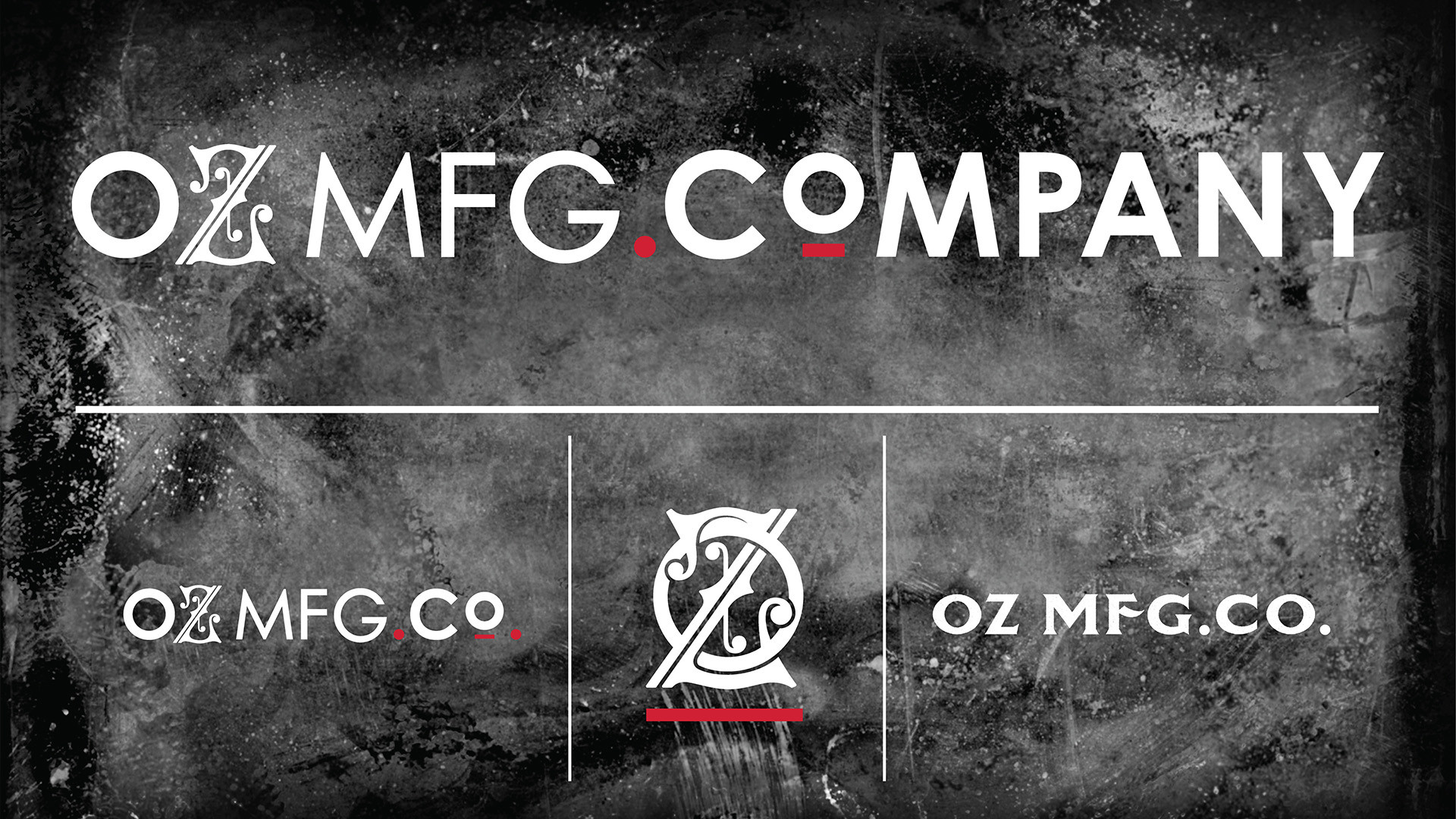 Oz Mfg. Company Logos Identity Design 01